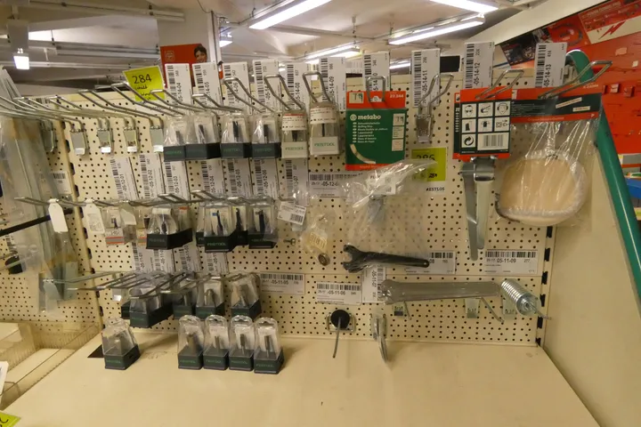 Konvolut Festool - Werkzeugsortiment Umfang: Inhalt der Wand